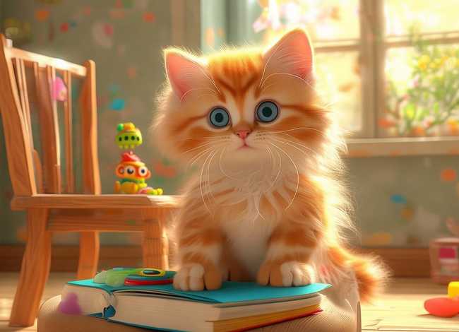 小猫模特儿童故事 - 小猫咪幼儿故事