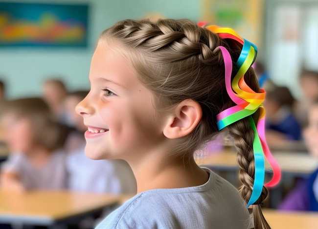 适合小学生演讲的发型 - 适合小学生演讲的发型女