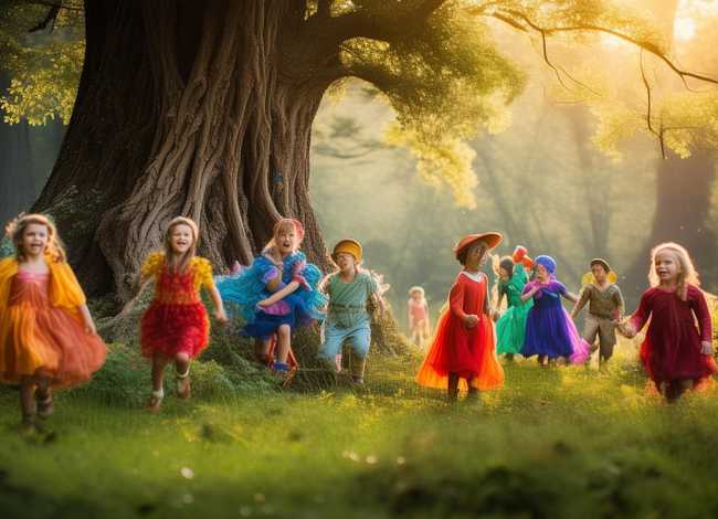 童话故事儿童摄影，童话纪儿童摄影