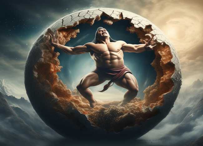 盘古故事、盘古故事的起因经过结果