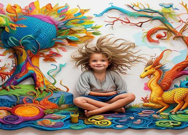 儿童绘画小故事带图（幼儿绘画小故事图画）