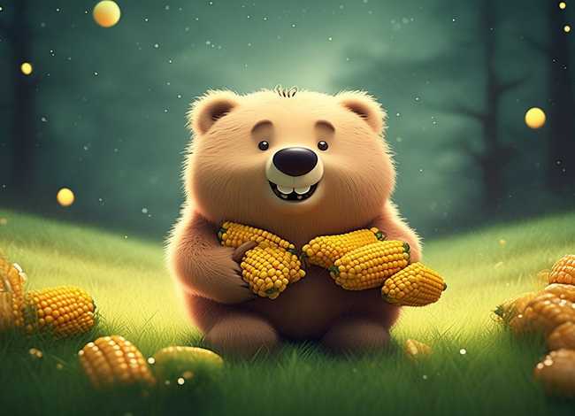 小熊掰玉米的儿童睡前故事（小熊掰玉米的故事教案）