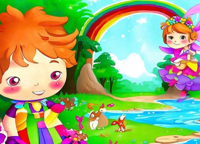 儿童故事图画4页（儿童图画故事书4册）