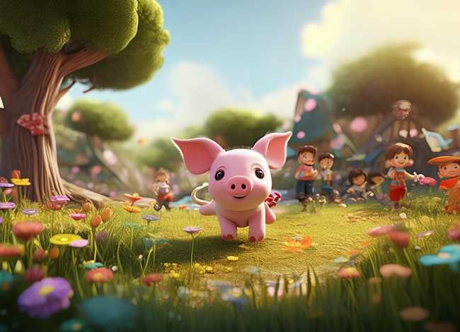 儿童小猪的故事视频，幼儿故事小猪的故事