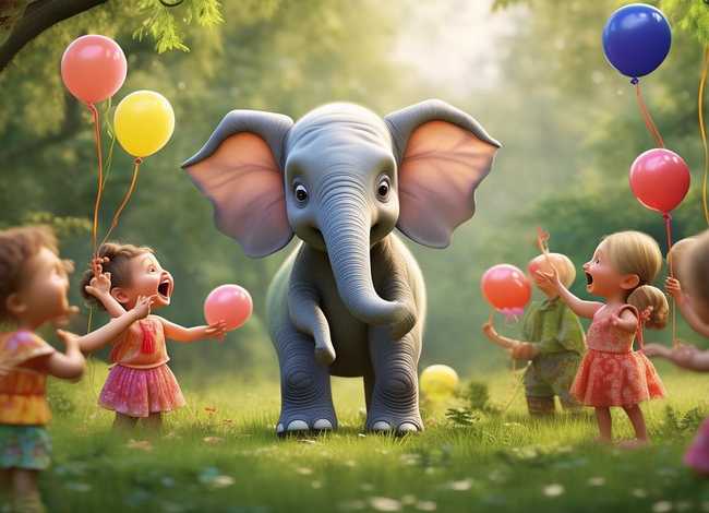 大象儿童故事（幼儿大象的故事）