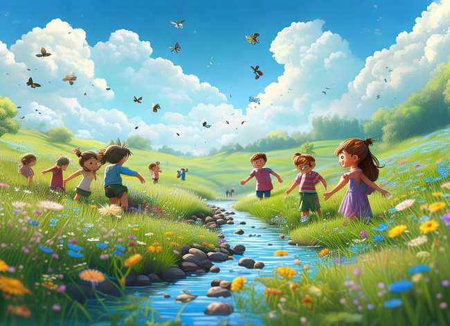 大自然儿童歌曲（大自然的儿童歌曲）