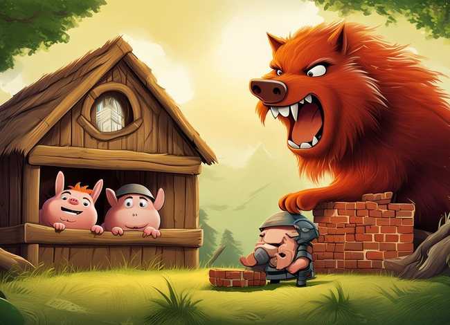 三只小猪儿童故事完整版（三只小猪故事完整版文字）