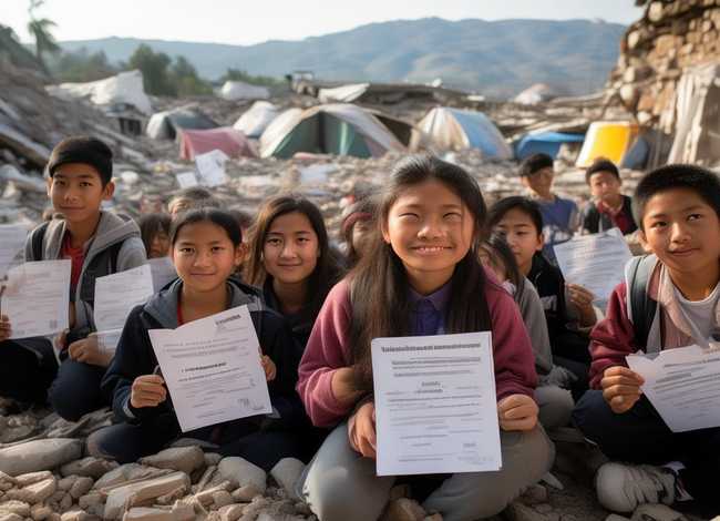 地震受灾学生可领困难补助；地震受灾学生可领困难补助多少钱