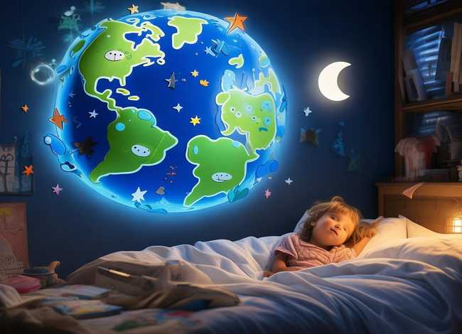 地球的故事儿童睡前，幼儿睡前故事,关于地球的故事