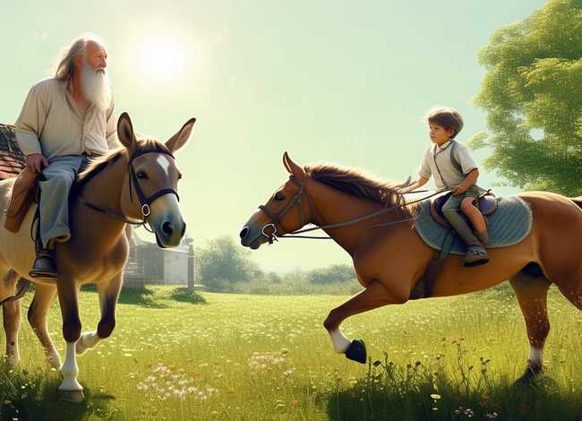 塞翁失马的故事英文版、塞翁失马的故事英文版100字书写