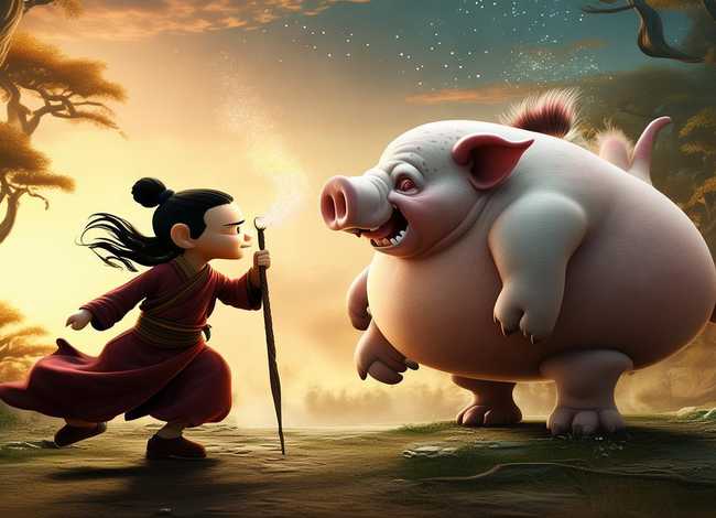 计收猪八戒儿童故事；计收猪八戒故事原文