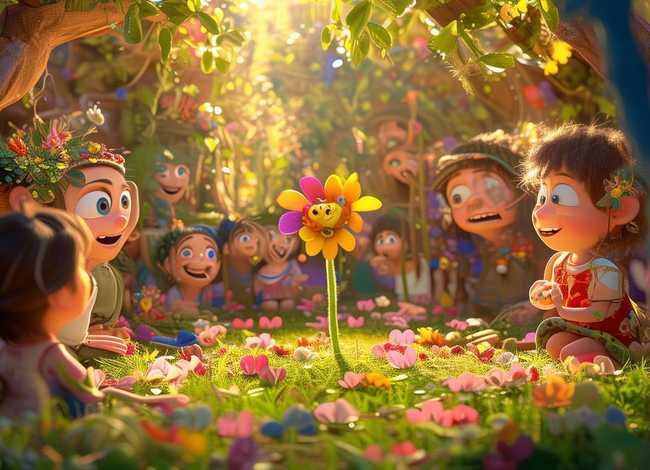 小花故事儿童书（小花朵故事在线听）