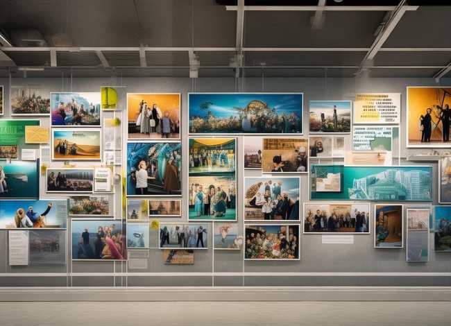 企业文化故事墙；企业文化故事墙设计图片