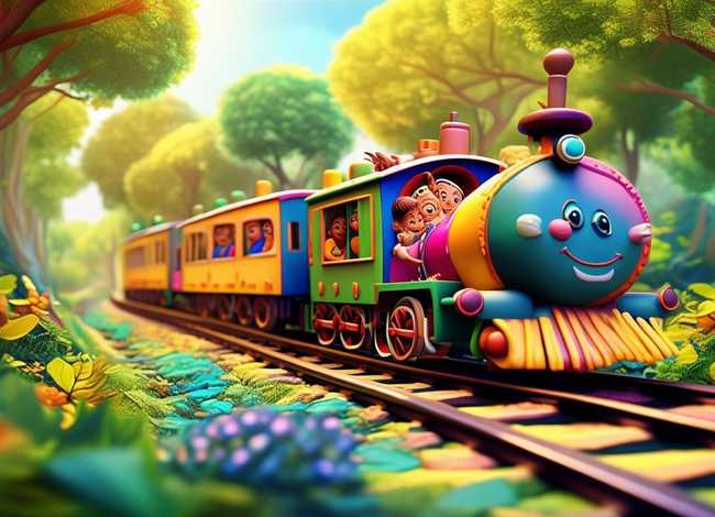 火车绘本故事儿童 - 绘本故事小火车