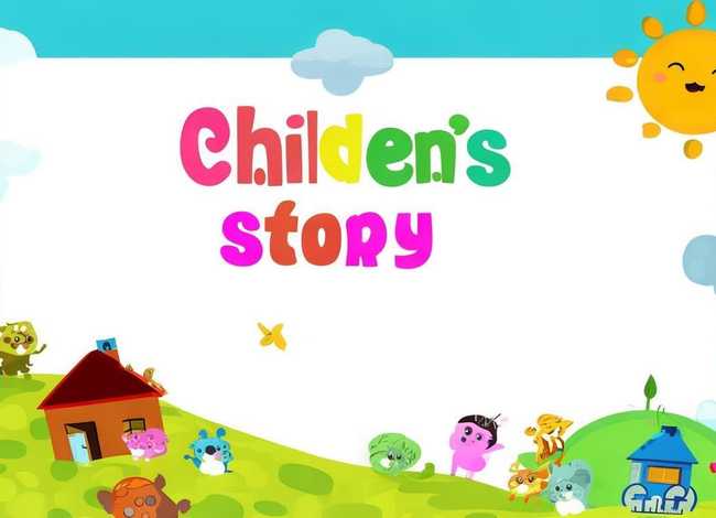 儿童故事演讲ppt，儿童故事演讲ppt模板