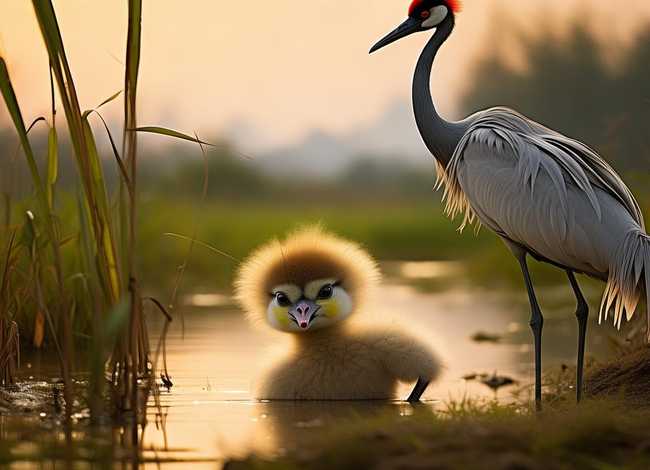 丹顶鹤的幼儿故事；丹顶鹤的幼儿故事有哪些
