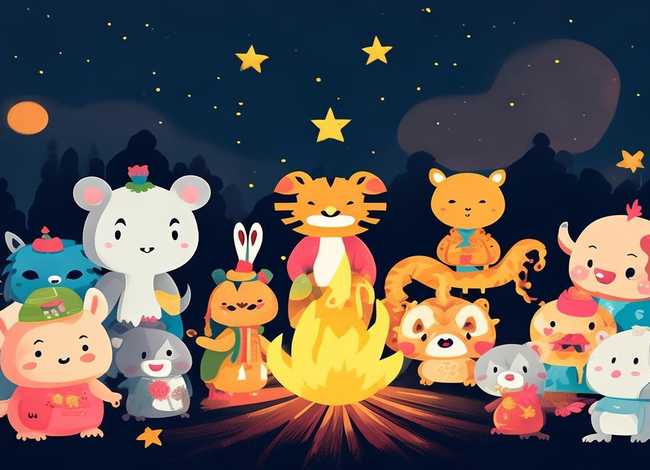 十二生肖的经典故事儿童故事 - 十二生肖的故事简单点的