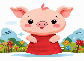 幼儿童话故事简笔画小猪佩奇 - 幼儿小猪佩奇绘本故事图画简单