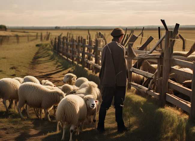 成语故事亡羊补牢插画(成语亡羊补牢图画和故事) 成语故事亡羊补牢插画(成语亡羊补牢图画和故事)