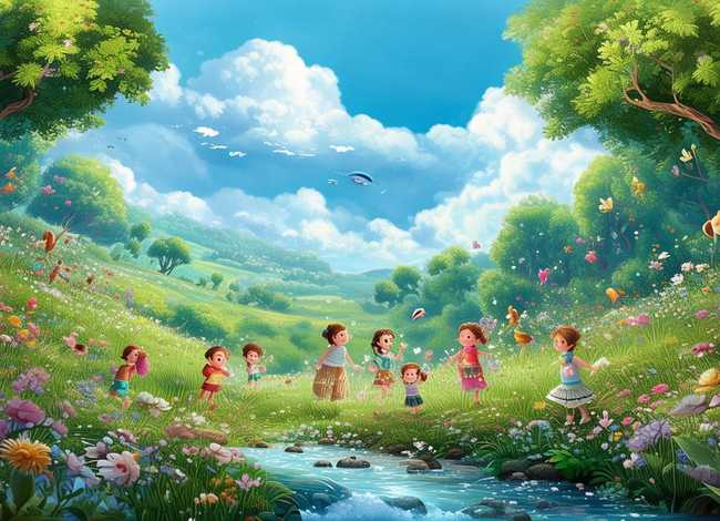 儿童故事春天的童话、儿童春天的故事歌曲