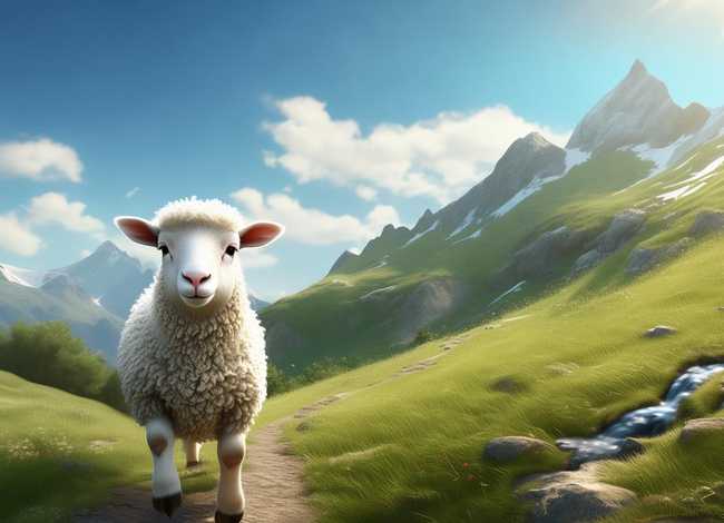 小羊上山的故事，小羊上山的故事主要内容