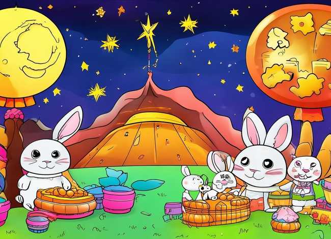 儿童中秋节绘画图片简笔画可打印，儿童中秋节图片简笔画 儿童画