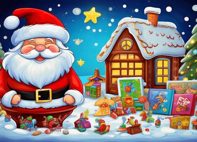 圣诞节儿童创意画（圣诞节儿童创意画怎么画）