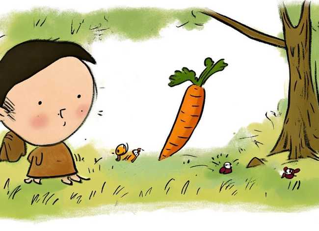 中国寓言故事守株待兔儿童版；中国寓言故事守株待兔手抄报