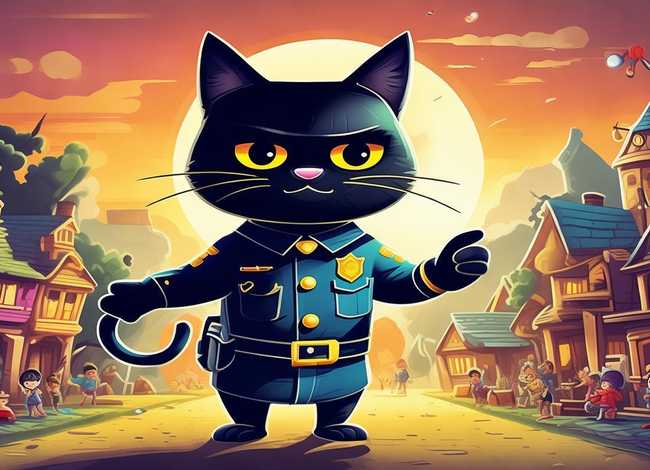 黑猫警长儿童故事绘本 黑猫警长绘本故事内容