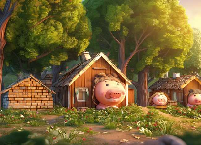 三只小猪的儿童故事mp3（三只小猪的故事试听）