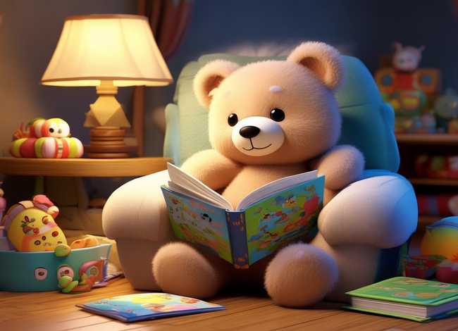 小熊儿童故事3-6岁有声阅读、小熊故事有声读物