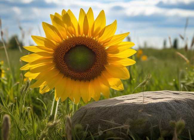 向日葵和石头的故事（向日葵和石头的故事感悟）