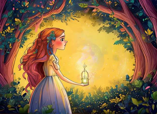 长头发的绘本故事、长头发的绘本故事图片