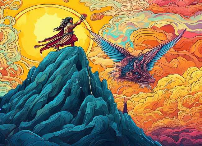 神话传说连环画简笔画（神话传说连环画简笔画怎么画）