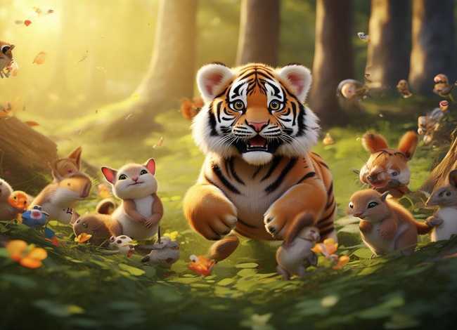 老虎幼儿故事视频、老虎幼儿故事视频完整版