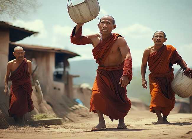 三个和尚故事视频 三个和尚故事视频一个和尚挑水喝 挑得快来挑的多