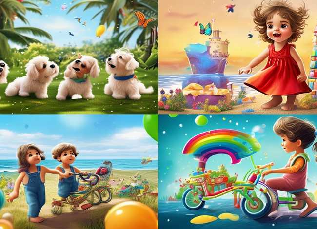 幼儿4副故事画 幼儿4副故事画画