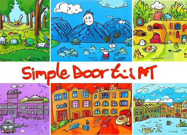 自制英语绘本故事6张简笔画、自制英语绘本故事6张简笔画怎么画