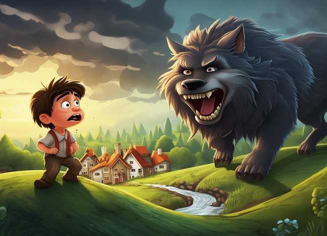 狼来了的故事儿童版完整版，狼来了的故事详细版