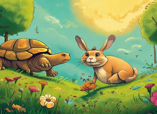 少儿 英语故事 少儿英语故事龟兔赛跑 少儿 英语故事 少儿英语故事龟兔赛跑