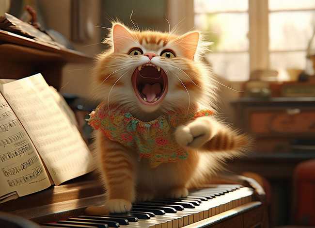 唱歌的小花儿童故事（爱唱歌的小花猫故事）