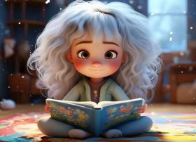 小雪的绘本故事 - 关于小雪的绘本故事