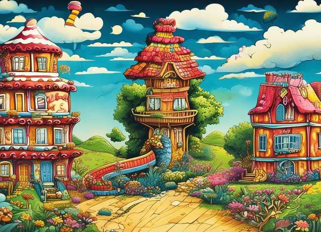 儿童故事各种各样的房子、绘本故事各种各样的房子