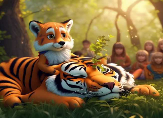 狐假虎威的故事儿童版粤语，狐假虎威的故事语音版