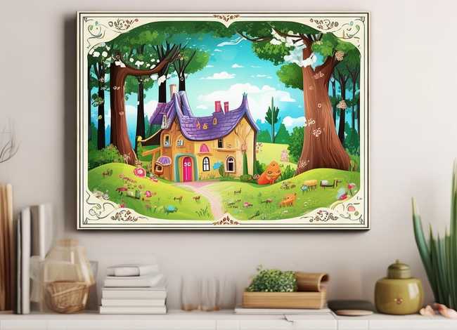 英语童话故事手抄报 - 英语童话手抄报图片简单又漂亮