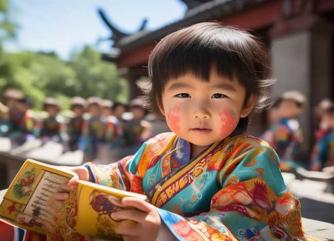 汉服儿童讲故事，汉服幼儿故事