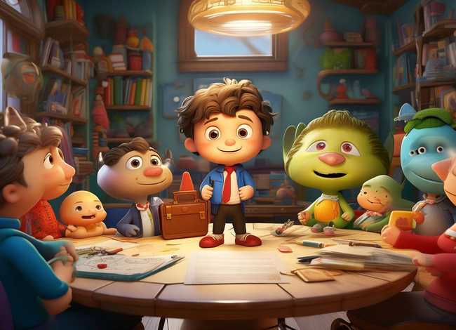 儿童绘本故事我的宝宝是老板，我的宝宝是老板绘本道理