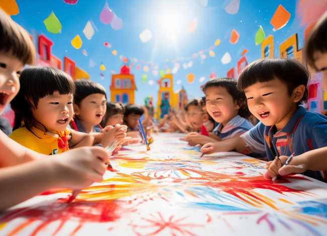 儿童画画教程3 - 儿童画画教程3-6岁画国庆节