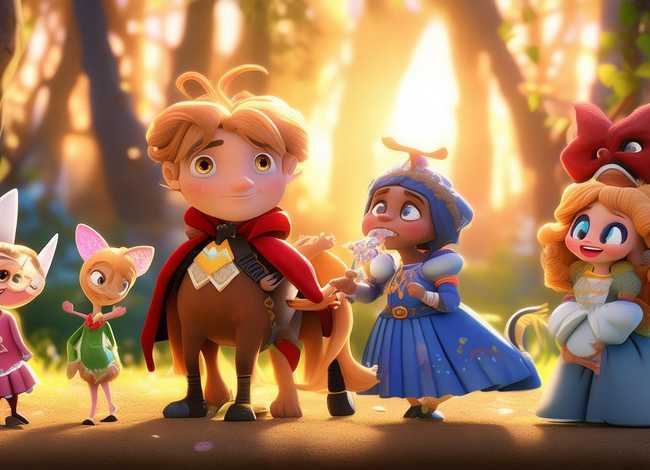 儿童故事角色分配六个人；六个人讲幼儿故事角色