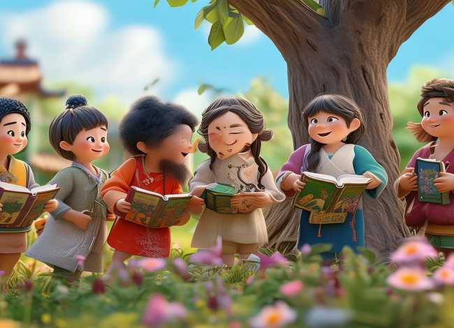 诗词故事儿童版 幼儿诗词故事